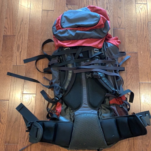 Gregory Red and Black Backpack - Picture 3 of 5